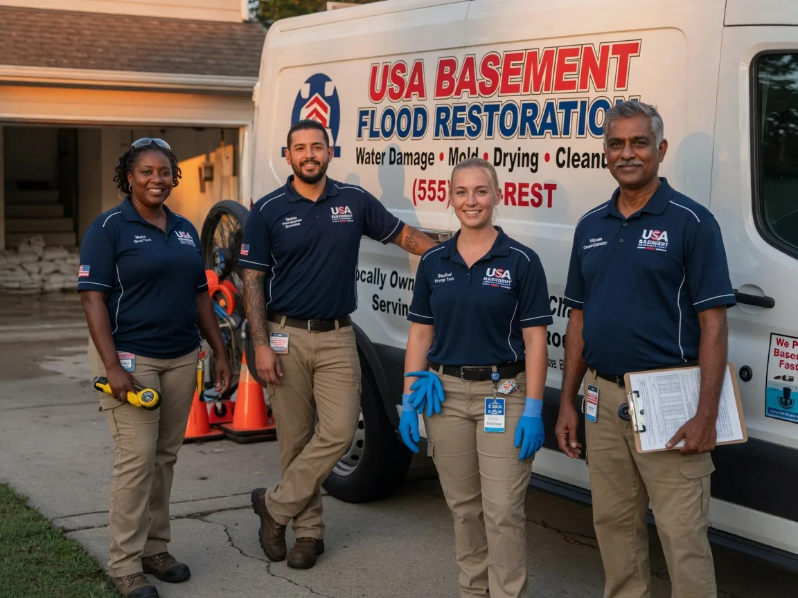 Basement Flood Cleanup company in Ridgeland, WI